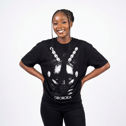 GBOROKA Black T-Shirt